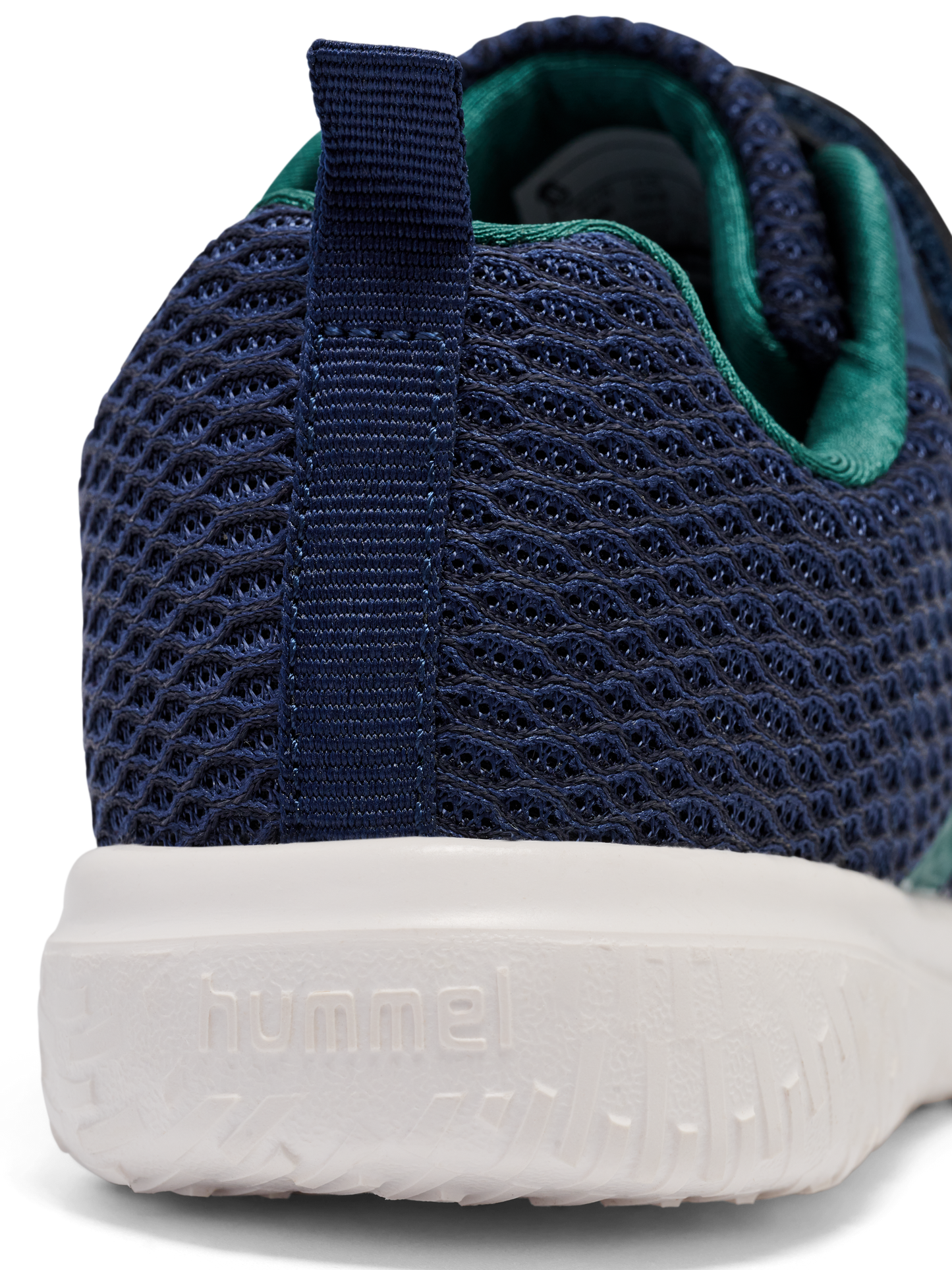 Hummel Actus Recycled Junior Boys Navy Trainer