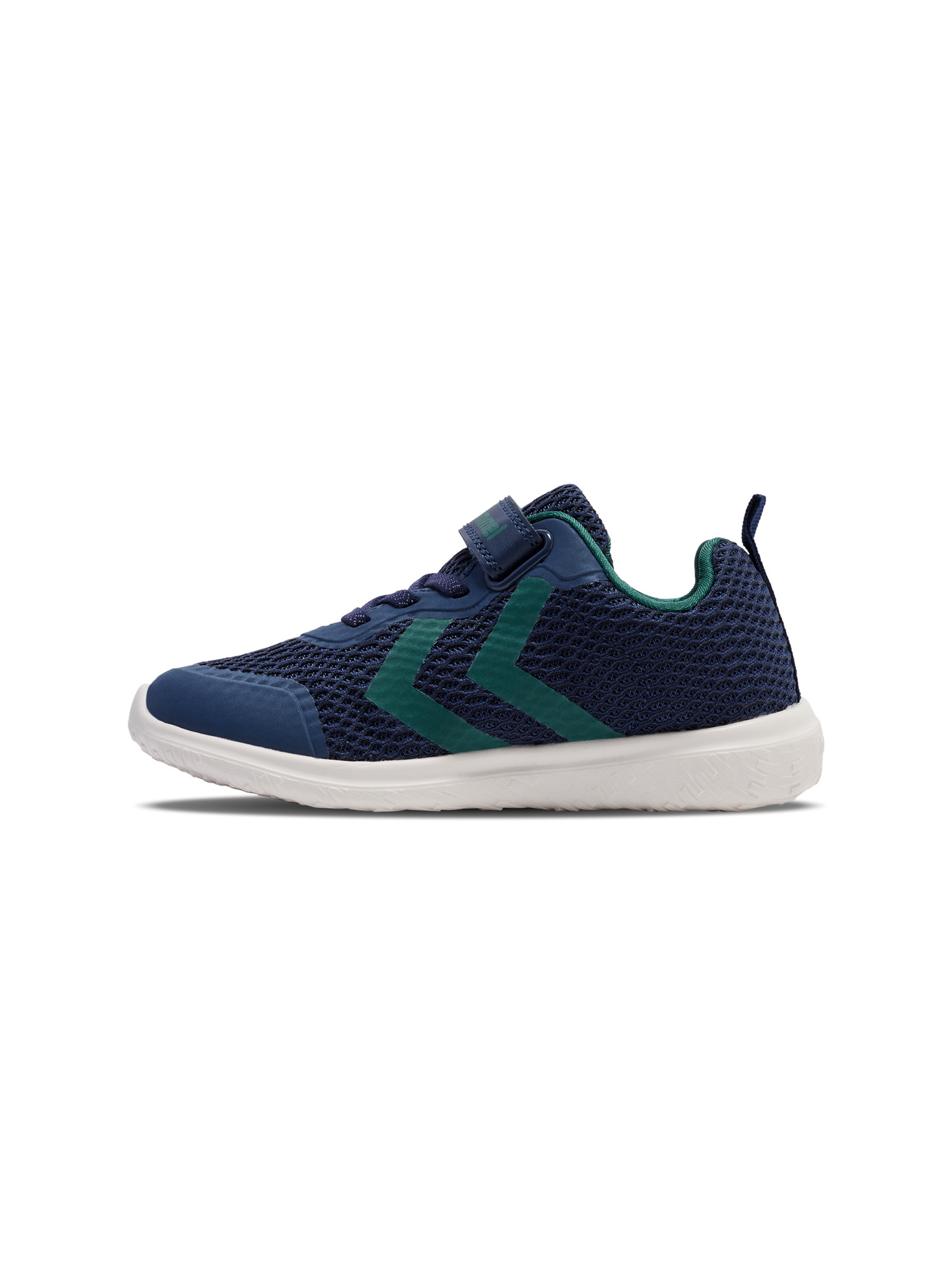 Hummel Actus Recycled Junior Boys Navy Trainer