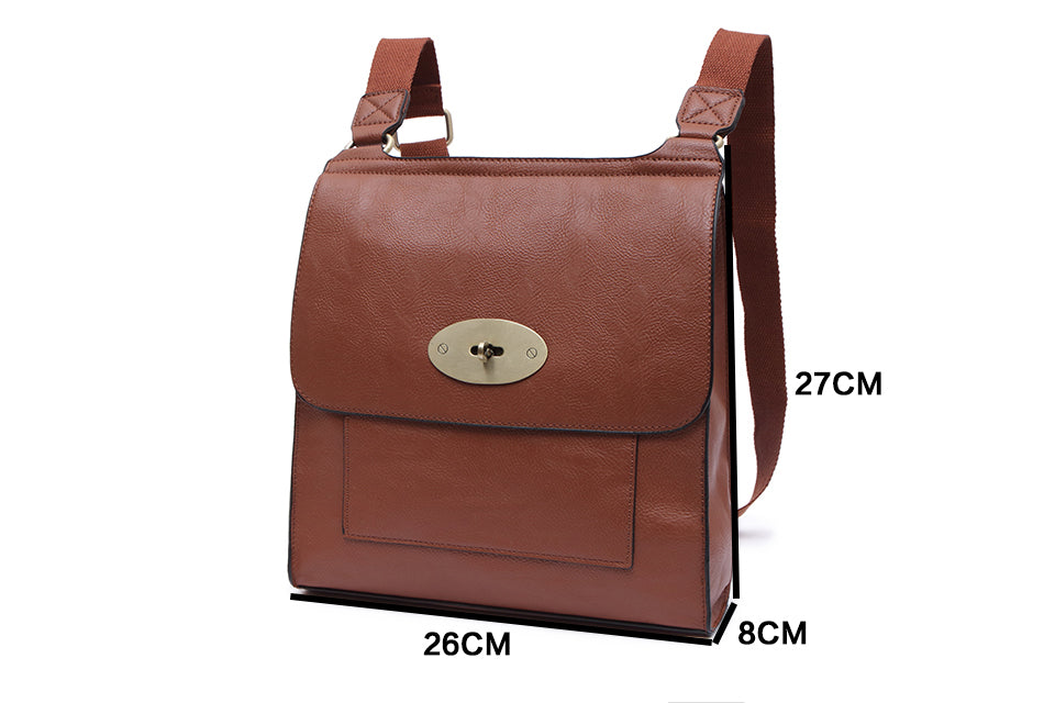 Long & Son Clasp Crossbody Bag