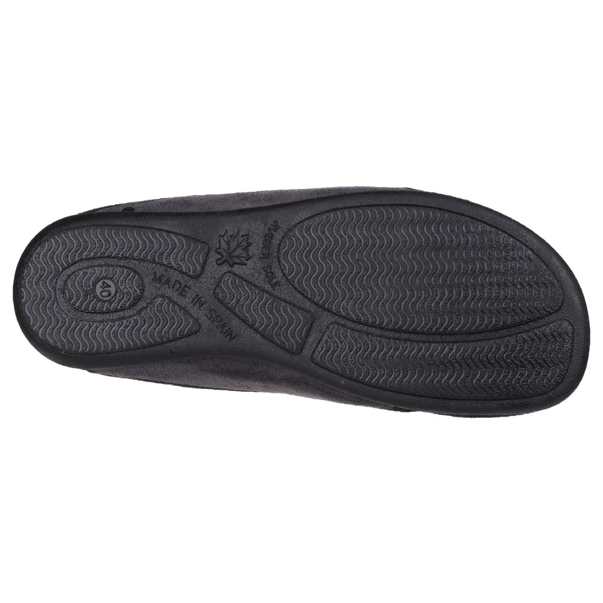 Cotswold Westwell Mens Black Mule Slipper