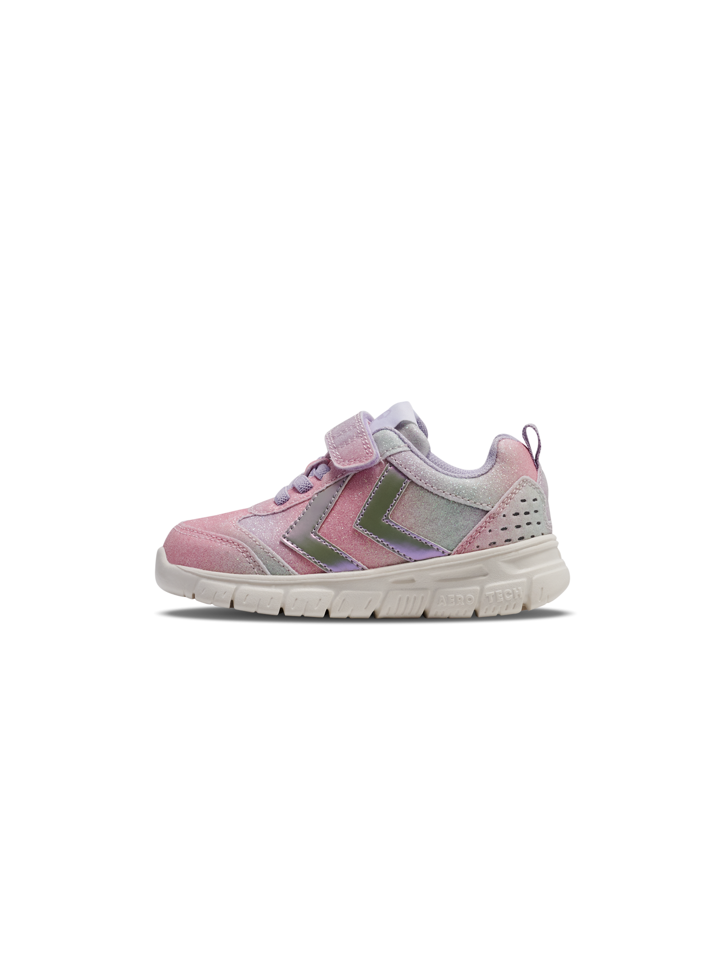 Hummel Crosslite Glitter Infant Girls Pink Trainer