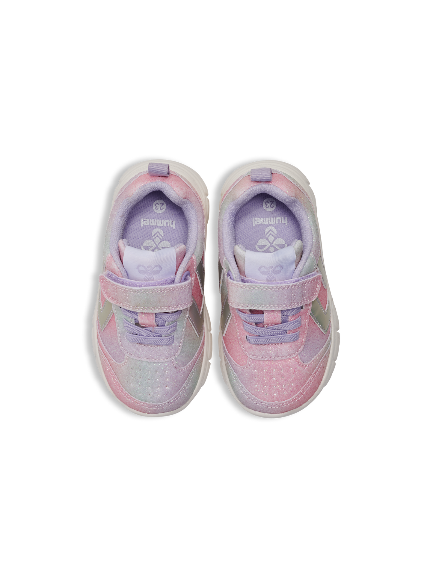 Hummel Crosslite Glitter Infant Girls Pink Trainer
