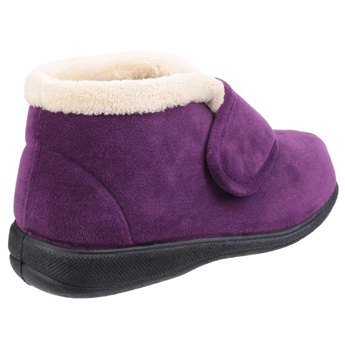 Fleet & Foster Levitt Womens Plum Boot Slipper