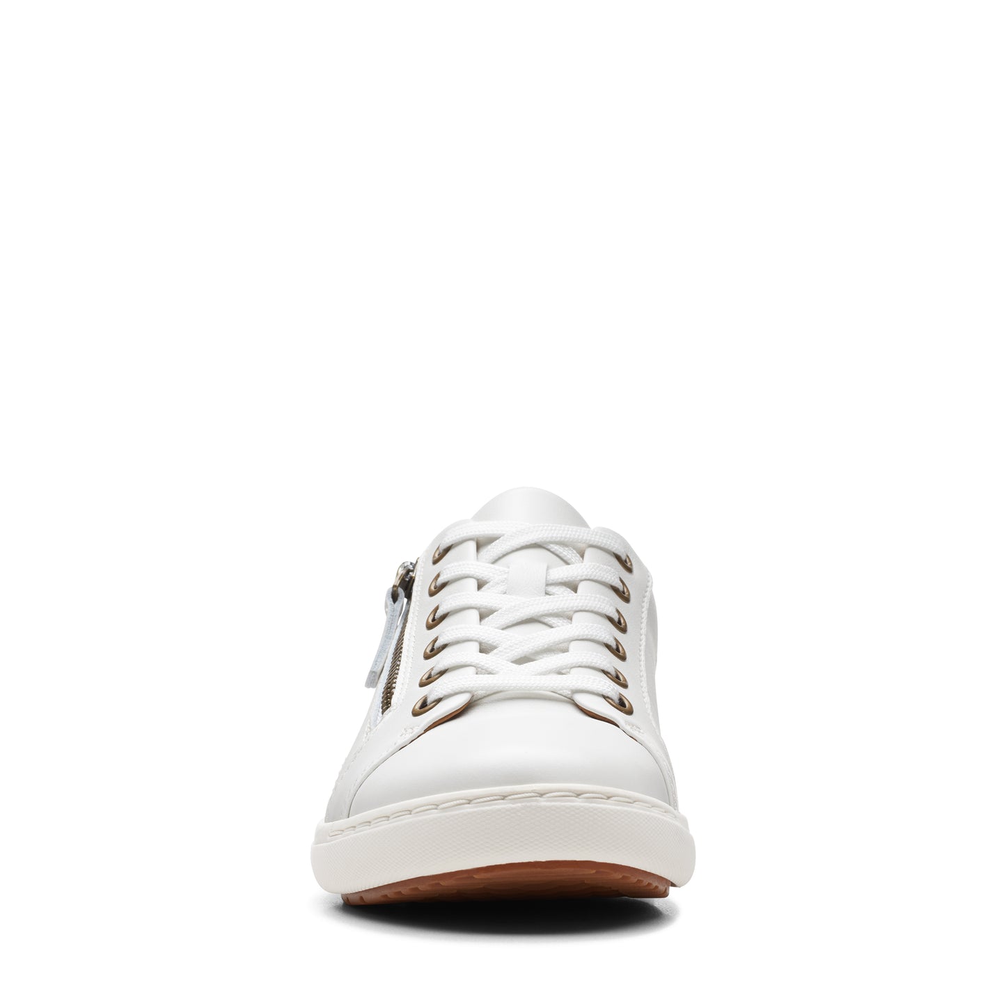 Clarks Nalle Lace Womens White Trainer