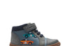 Clarks Flash Retro T Boys Denim Blue Boot