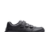 Clarks Cica Star Orb Y Boys Black School Shoes