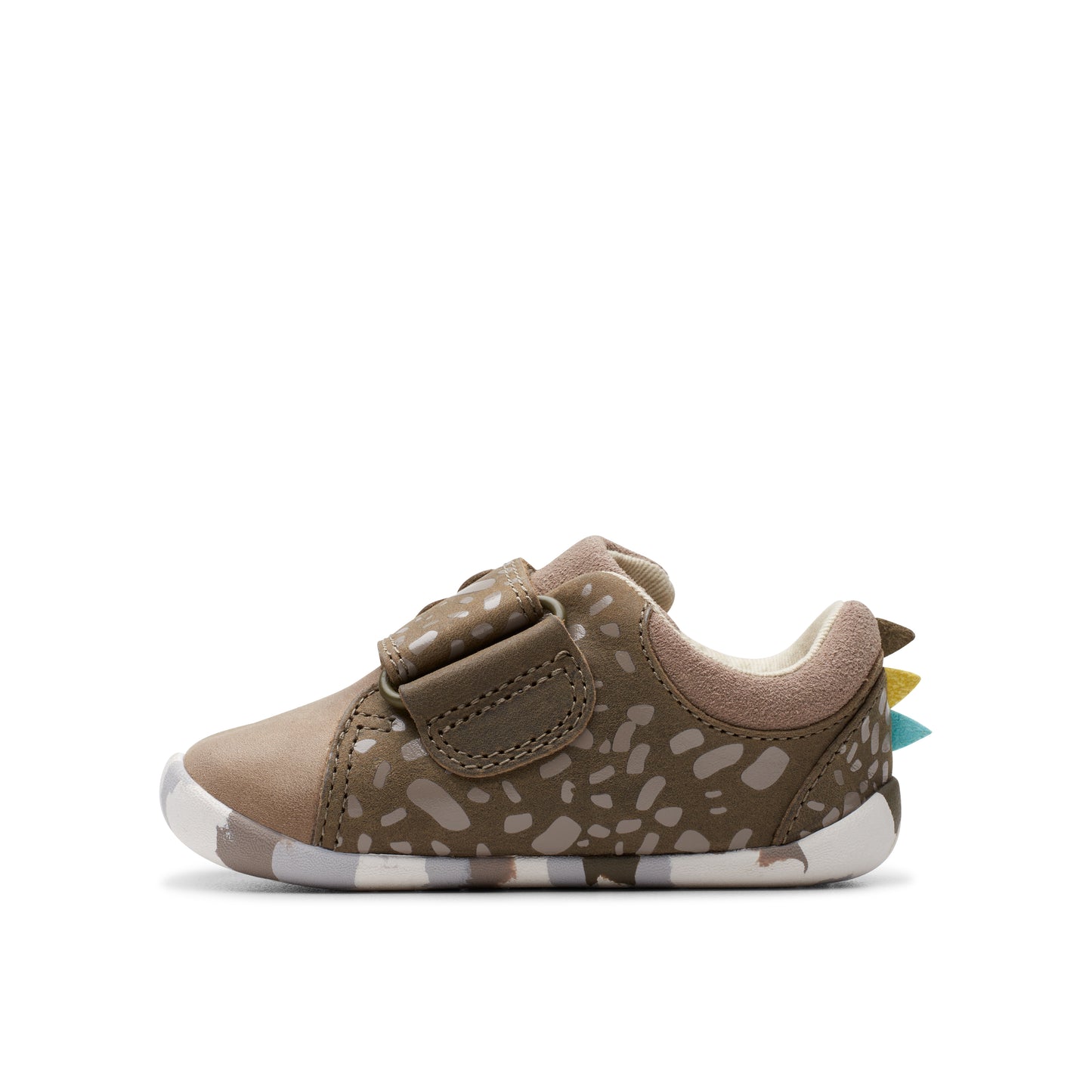 Clarks Roamer Tri T Boys Sage Green Pre-Walker Shoes