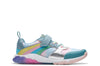 Clarks Tidal Star K Girls Aqua Rainbow Trainer