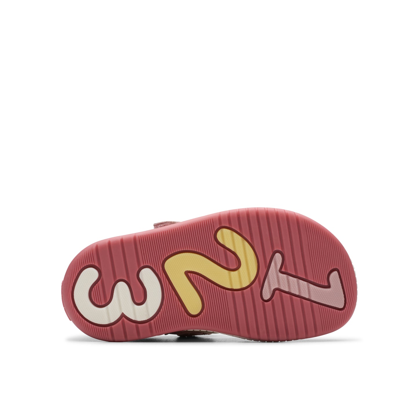 Clarks Noodle Sun T Girls Pink Multi Closed Toe Sandal