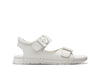 Clarks Baha Beach White Buckle Sandal