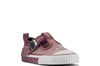Clarks Foxing Pet T Girls Dusty Pink Kitten T-Bar Canvas Shoe