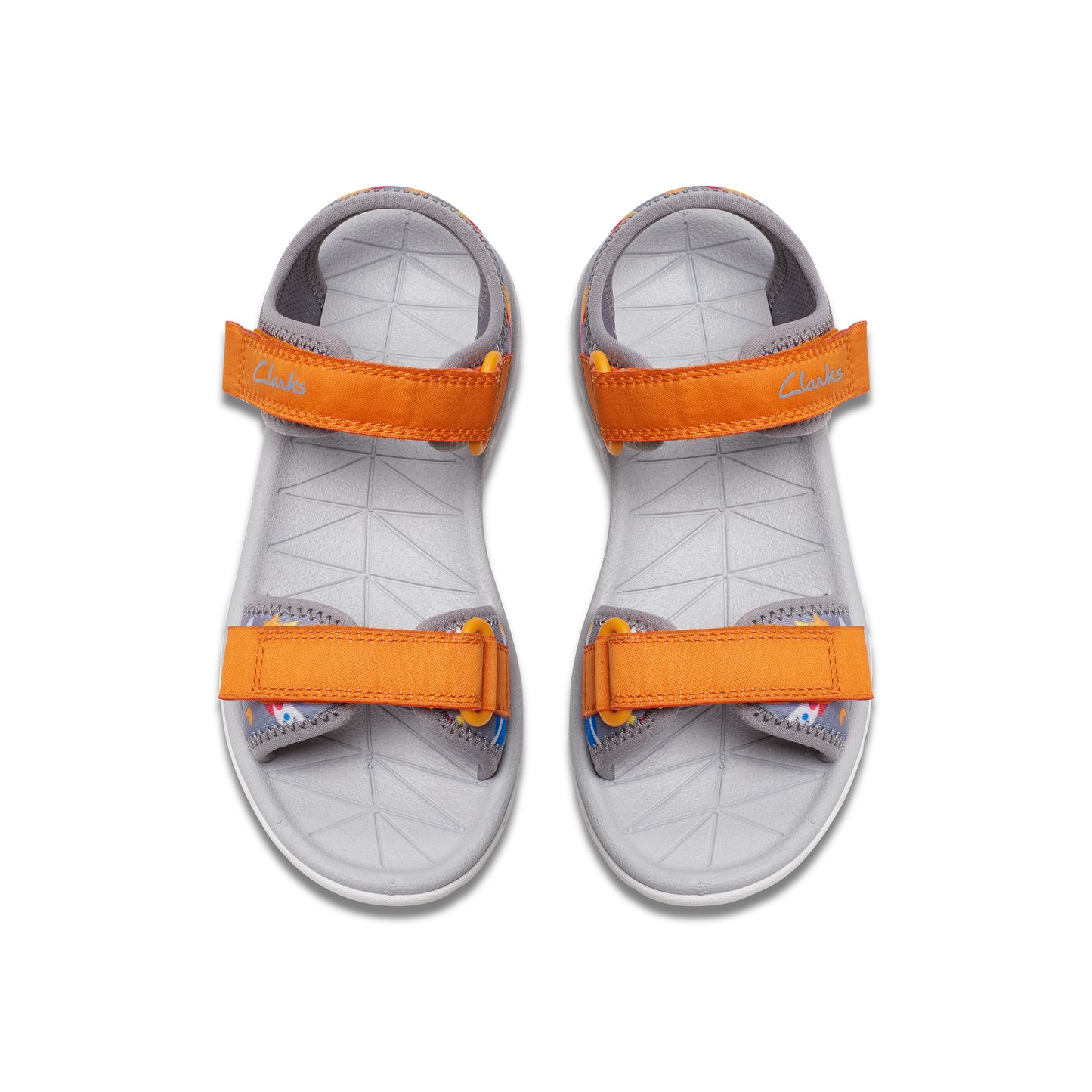 Clarks Surfing Tide K Boys Grey Rocket Water Friendly Sandal