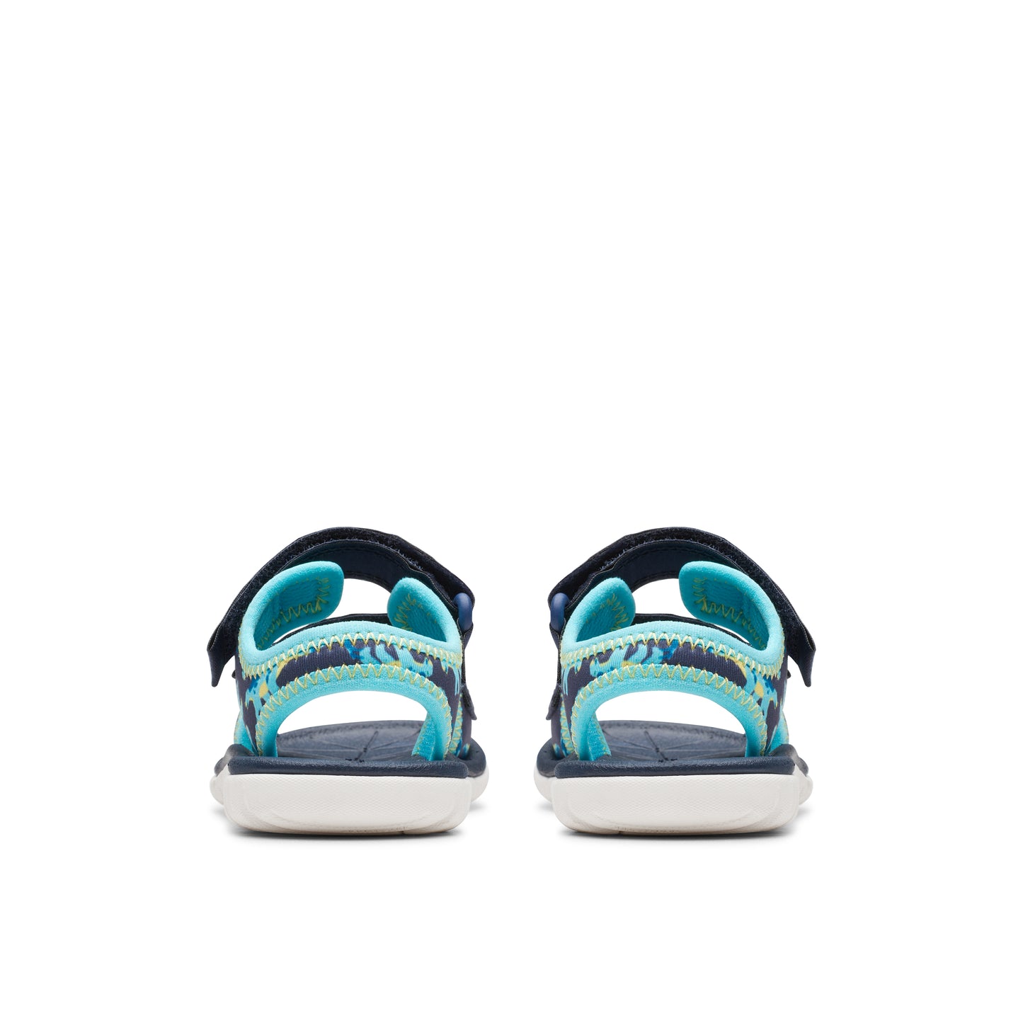 Clarks Surfing Tide T Boys Navy Dinosaur Water Friendly Sandal