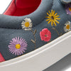 Clarks City Vibe K Girls Floral Denim Shoe