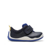 Clarks Roller Fun T Boys Navy First Shoes