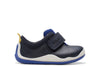 Clarks Roller Fun T Boys Navy First Shoes