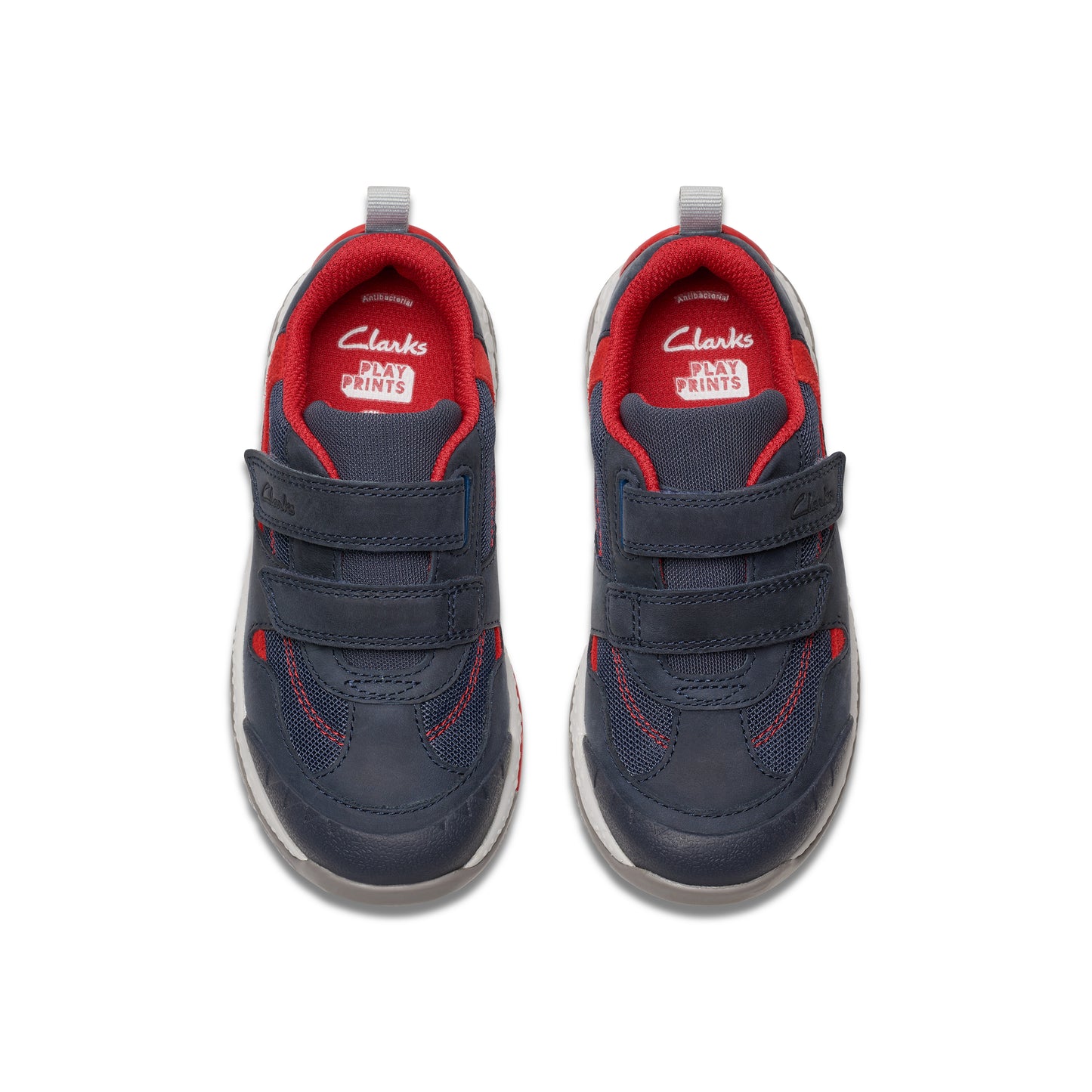 Clarks Steggy Tail K Boys Navy Trainers