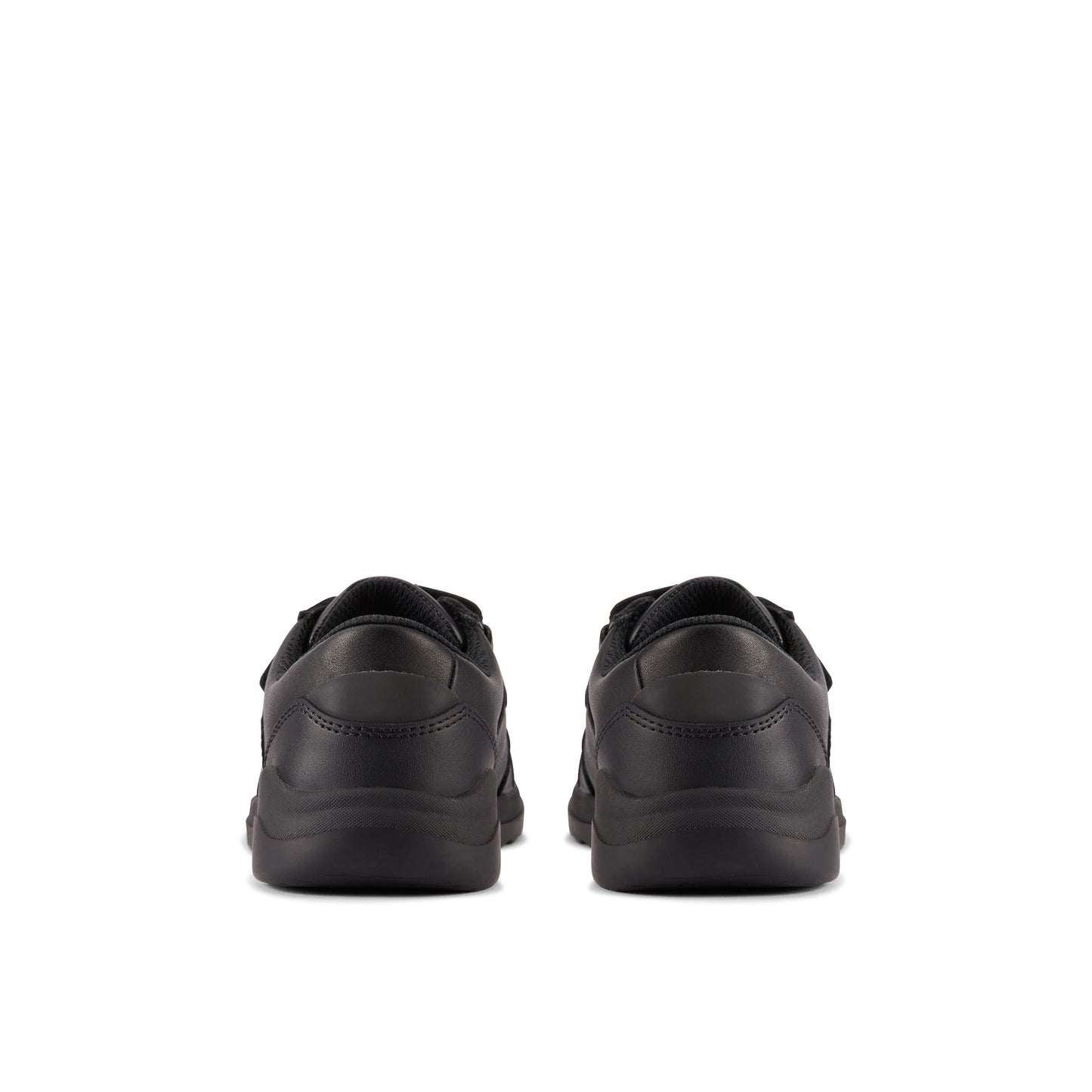 Clarks Daze Step 2 K Boys Black School Shoes