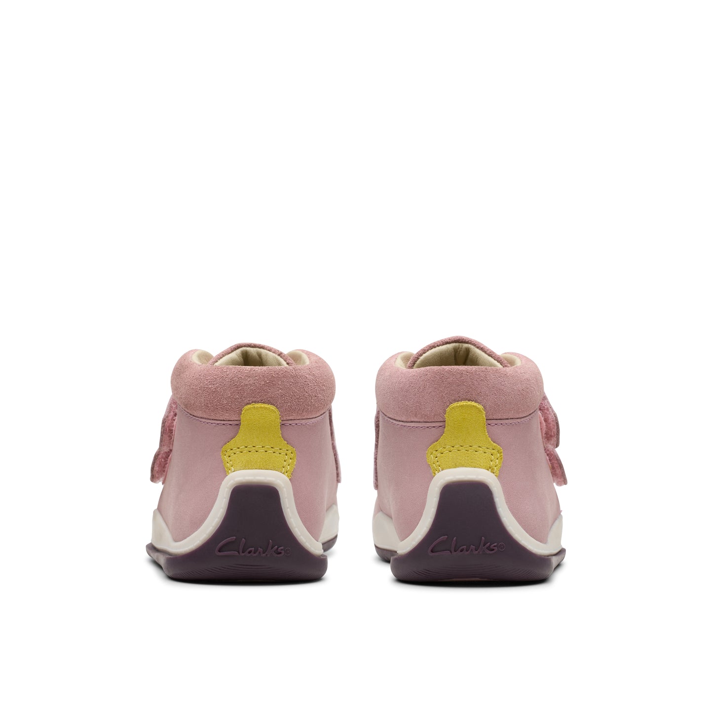 Clarks Noodle Play T Girls Dusty Pink Ankle Boot