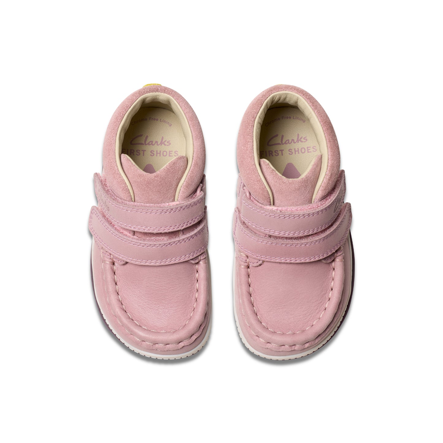 Clarks Noodle Play T Girls Dusty Pink Ankle Boot