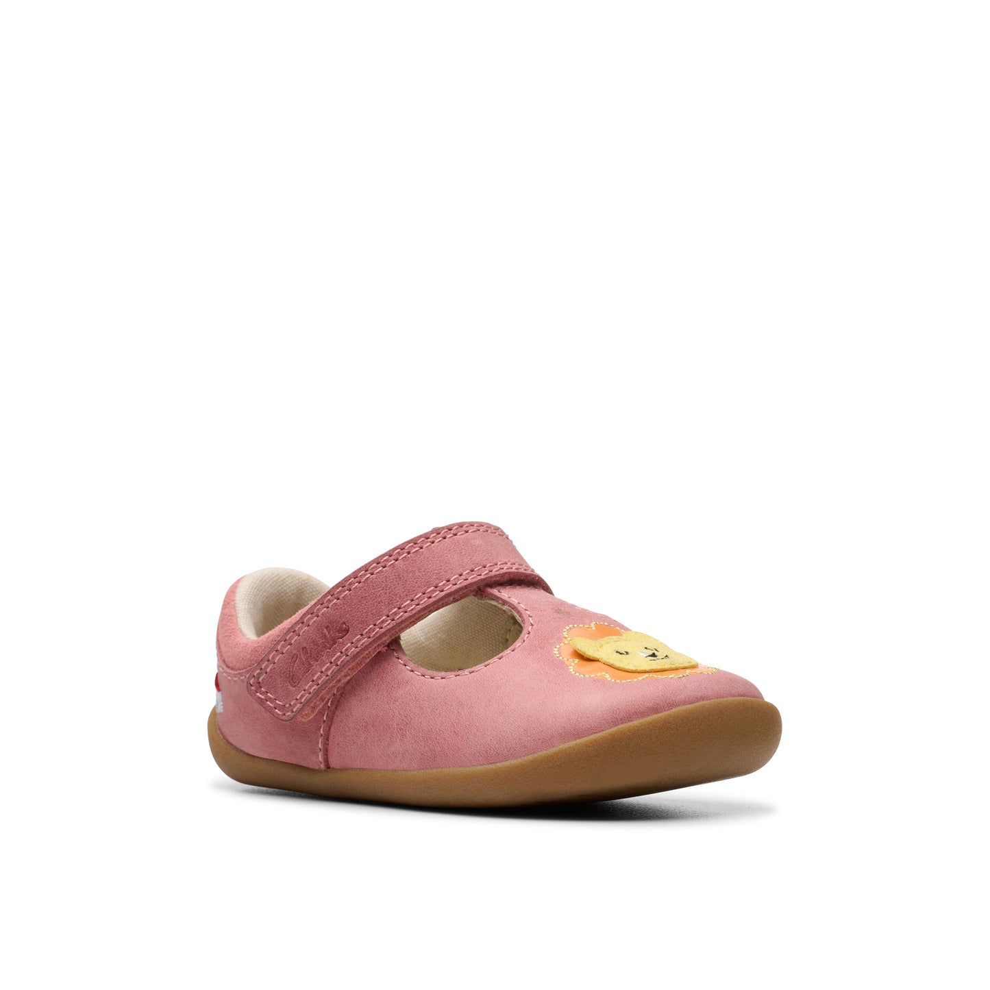 Clarks Roamer Hats T Girls Pink T-Bar Shoe