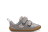 Clarks Roamer Mime T Grey Pre-Walker Shoes