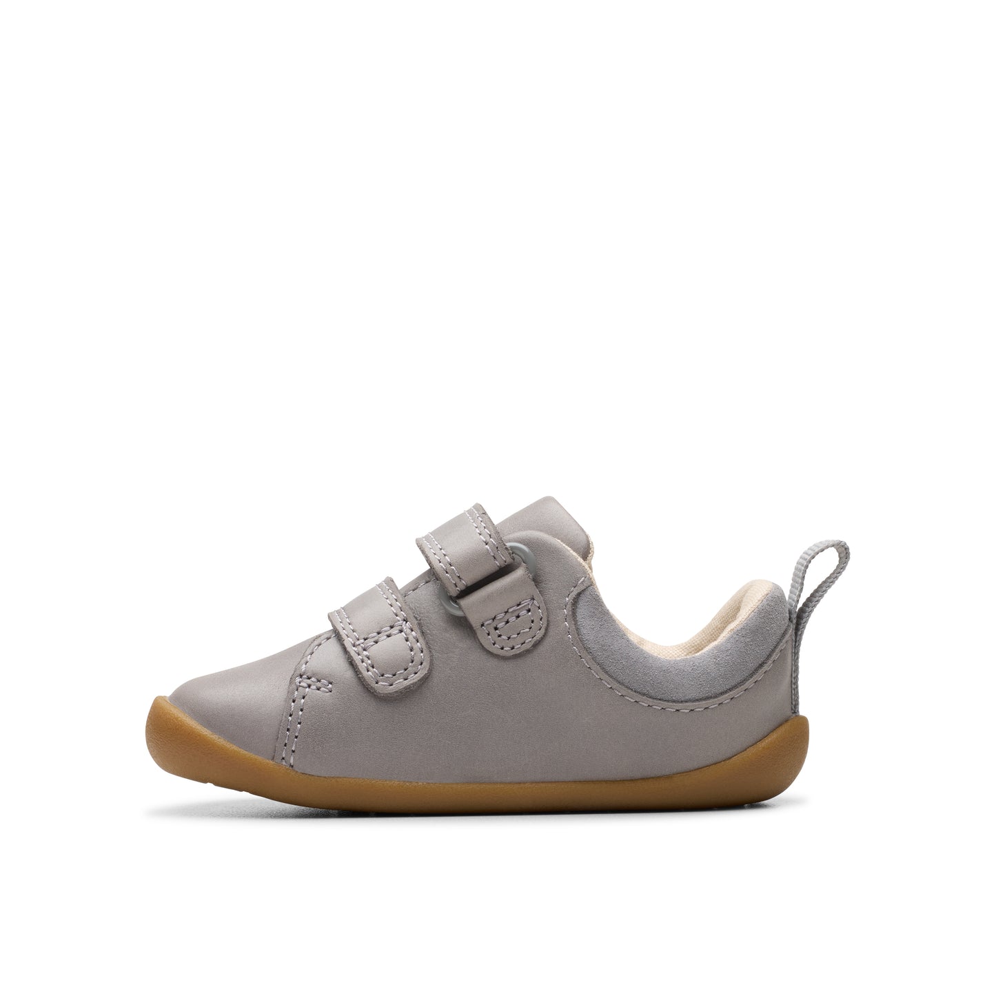 Clarks Roamer Mime T Grey Pre-Walker Shoes
