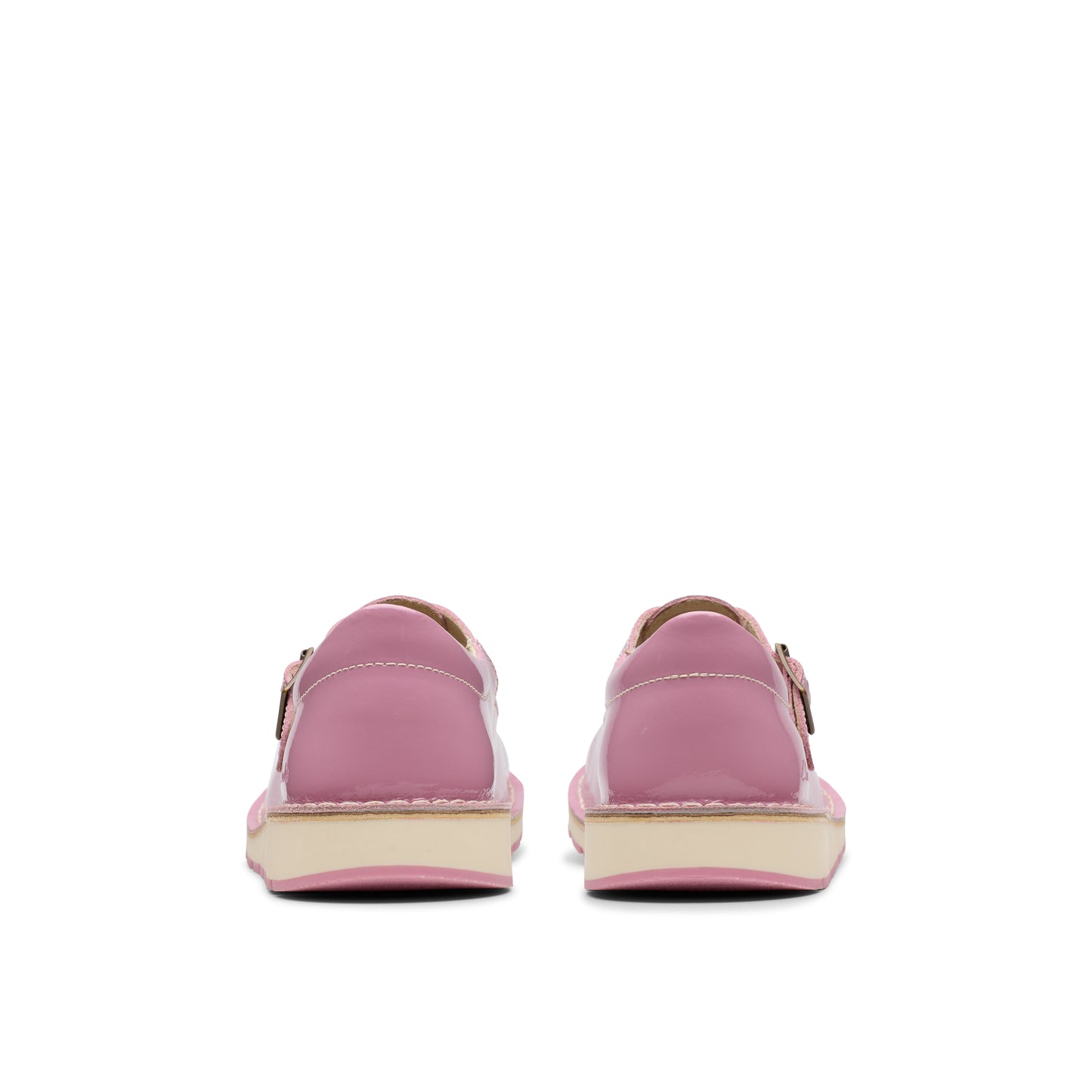 Clarks Joyful Skip K Girls Pink Patent T-Bar Shoe