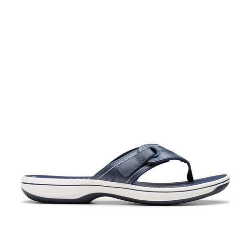 Clarks Brinkley Reyna Womens Navy Sandal