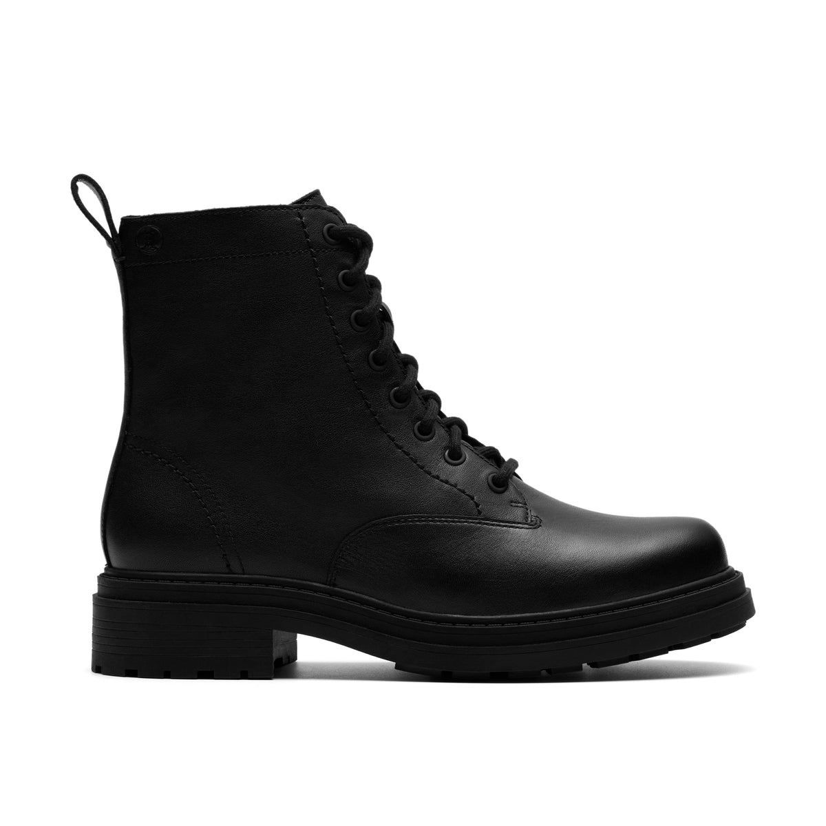 Clarks Orinoco 3 Style Womens Black Lace Boot