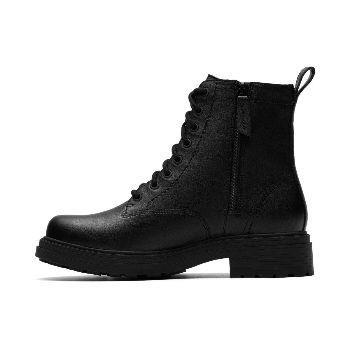 Clarks Orinoco 3 Style Womens Black Lace Boot