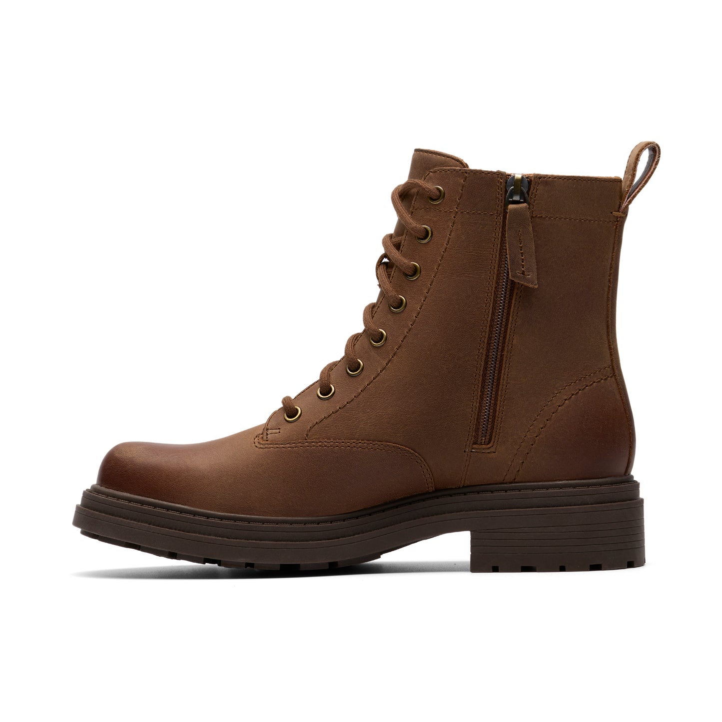 Clarks Orinoco 3 Style Womens Walnut Lace Boot