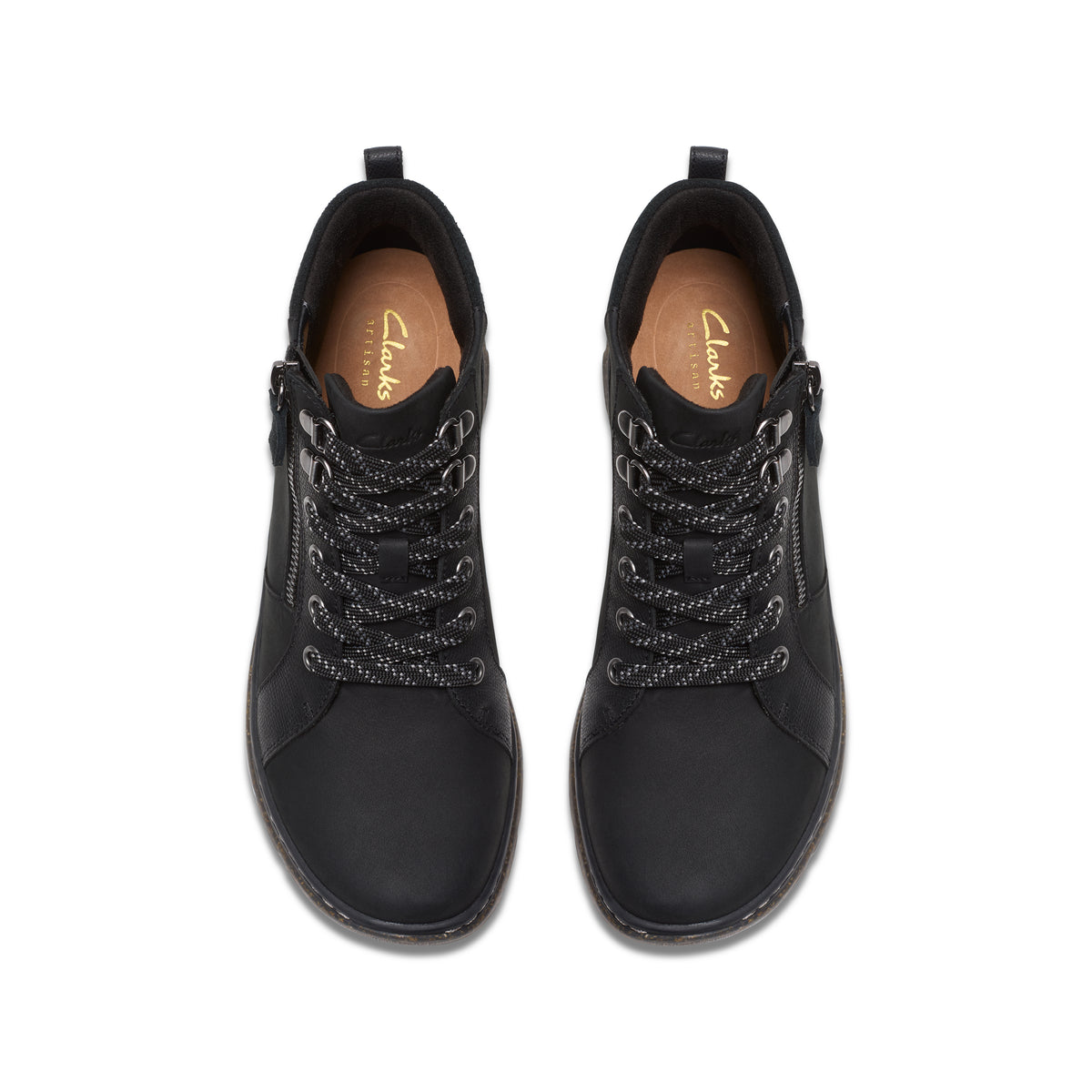 Clarks Orlene Top Womens Black Waterproof Lace Boot