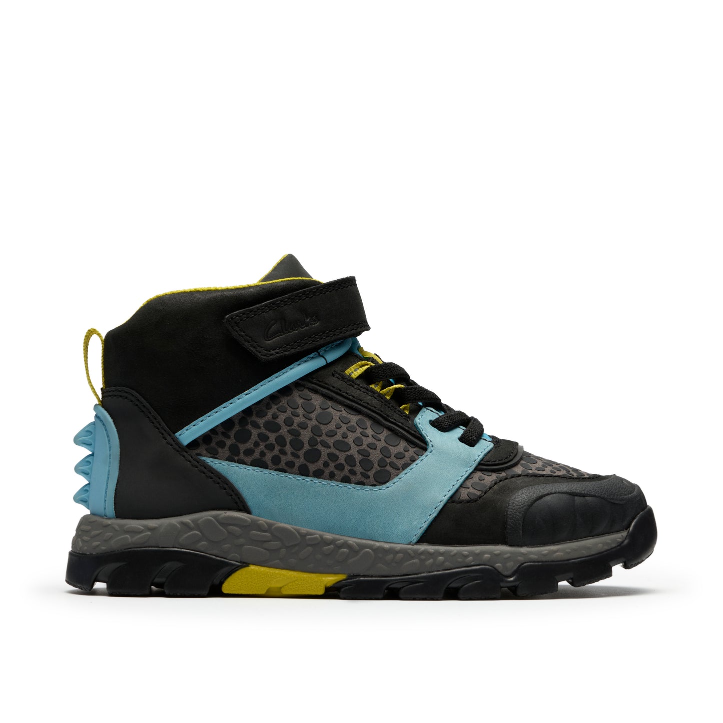 Clarks Steggy 2 Tri K Boys Grey Ankle Boot