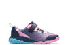 Clarks Tidal Trail K Girls Navy Trainer