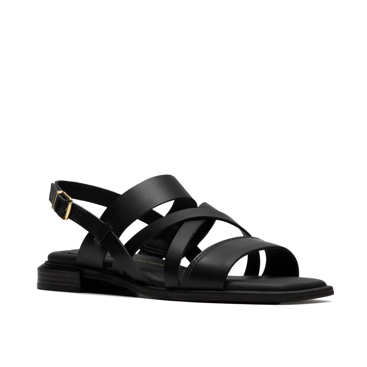 Clarks Ariany Strap Womens Black Sandal