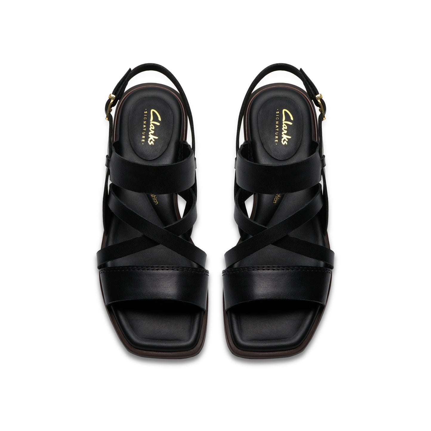 Clarks Ariany Strap Womens Black Sandal
