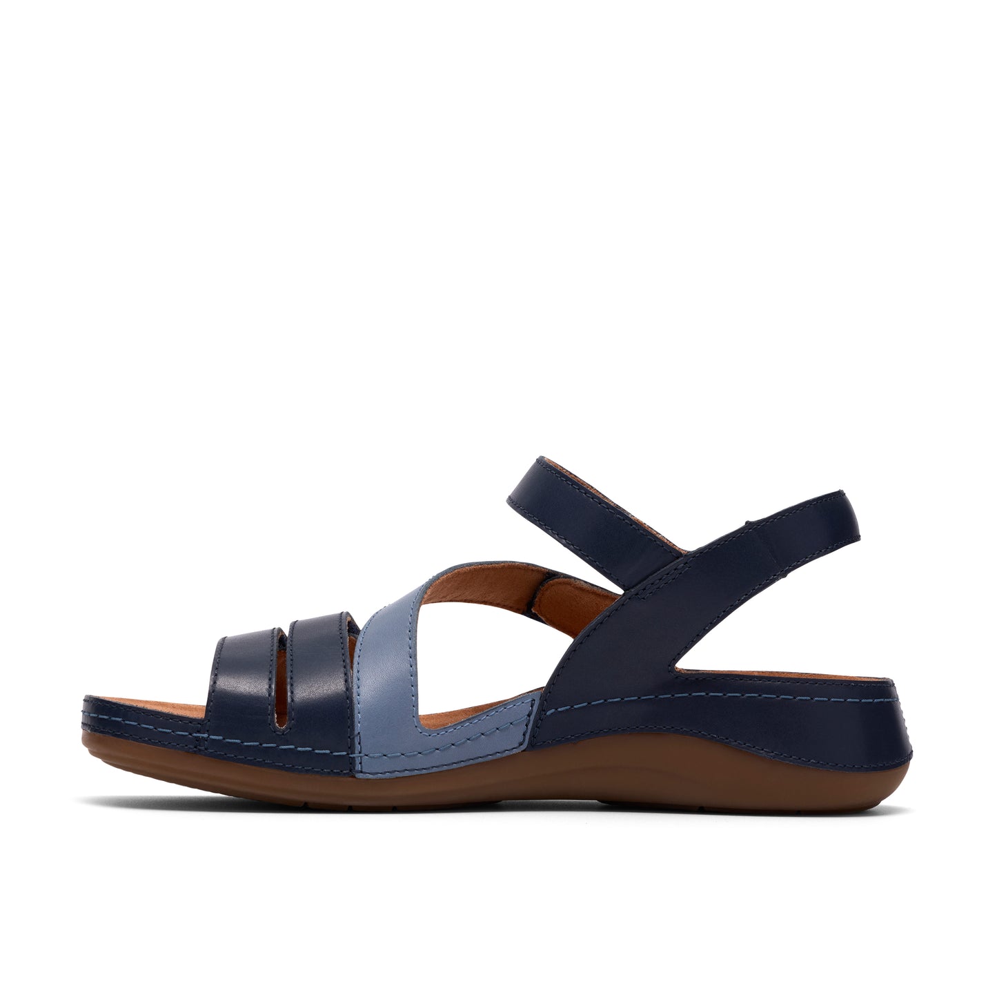 Clarks Cecily Mix Womens Blue Combi Sandal