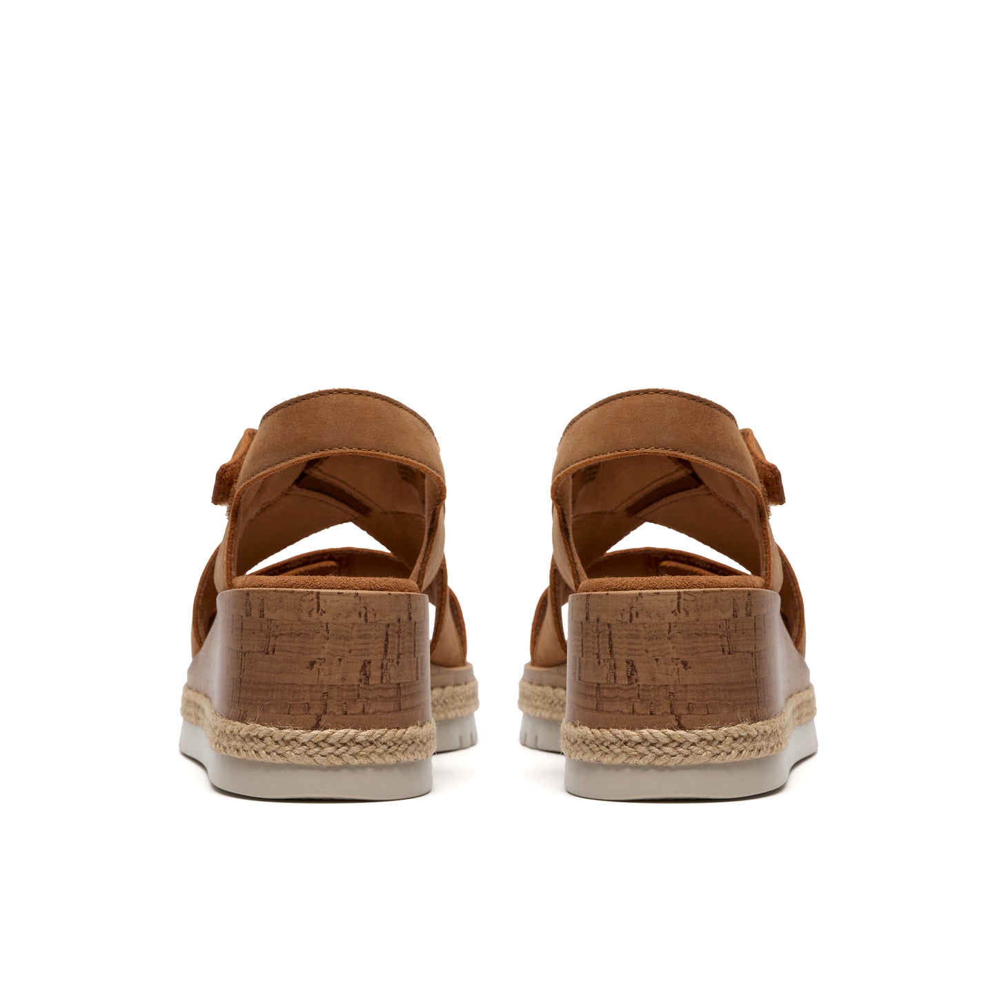 Clarks Kidiki Sun Womens Tan Wedge Sandal