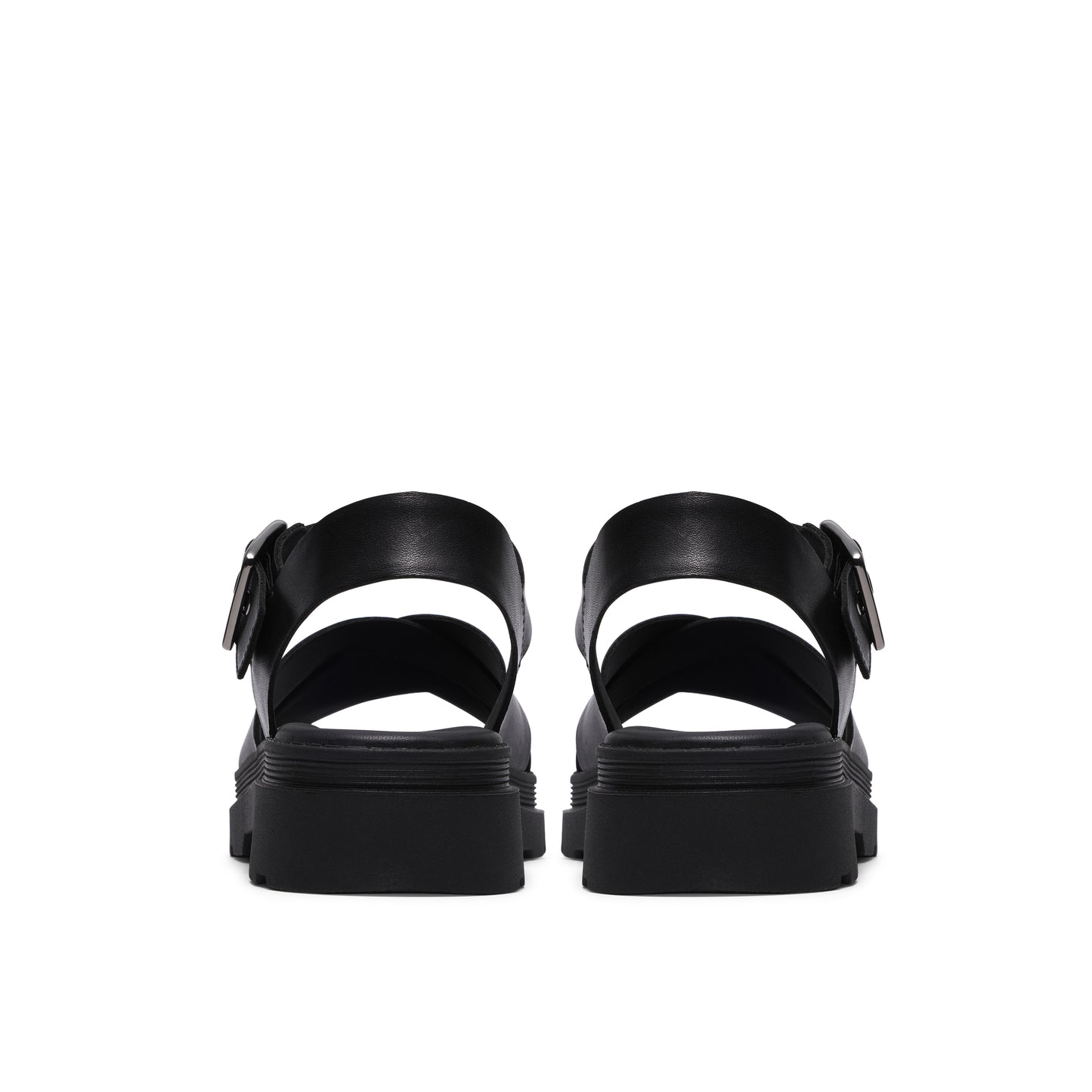 Clarks Orinoco Cross Womens Black Chunky Sandal
