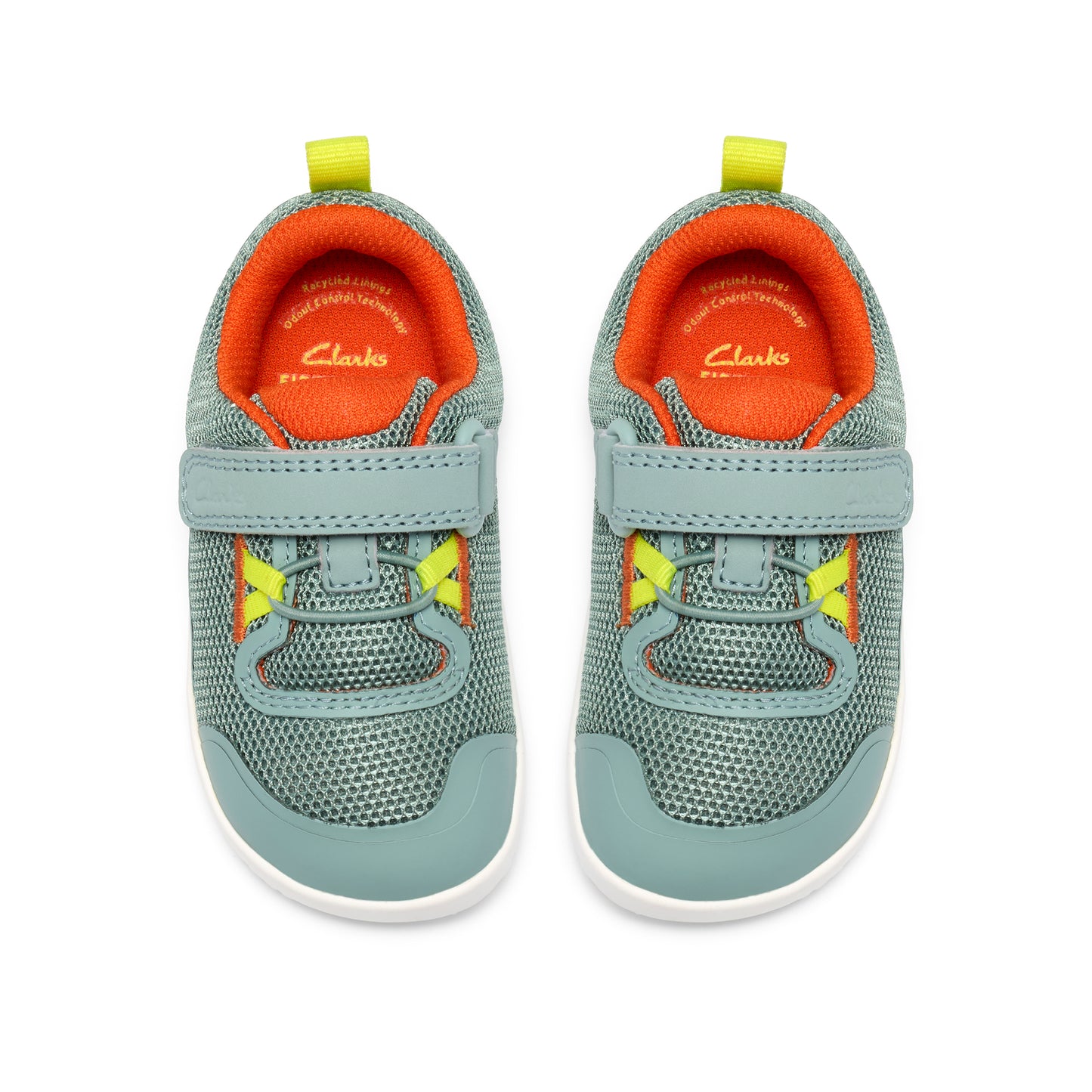 Clarks Harbour Hero T Green Barefoot Trainer