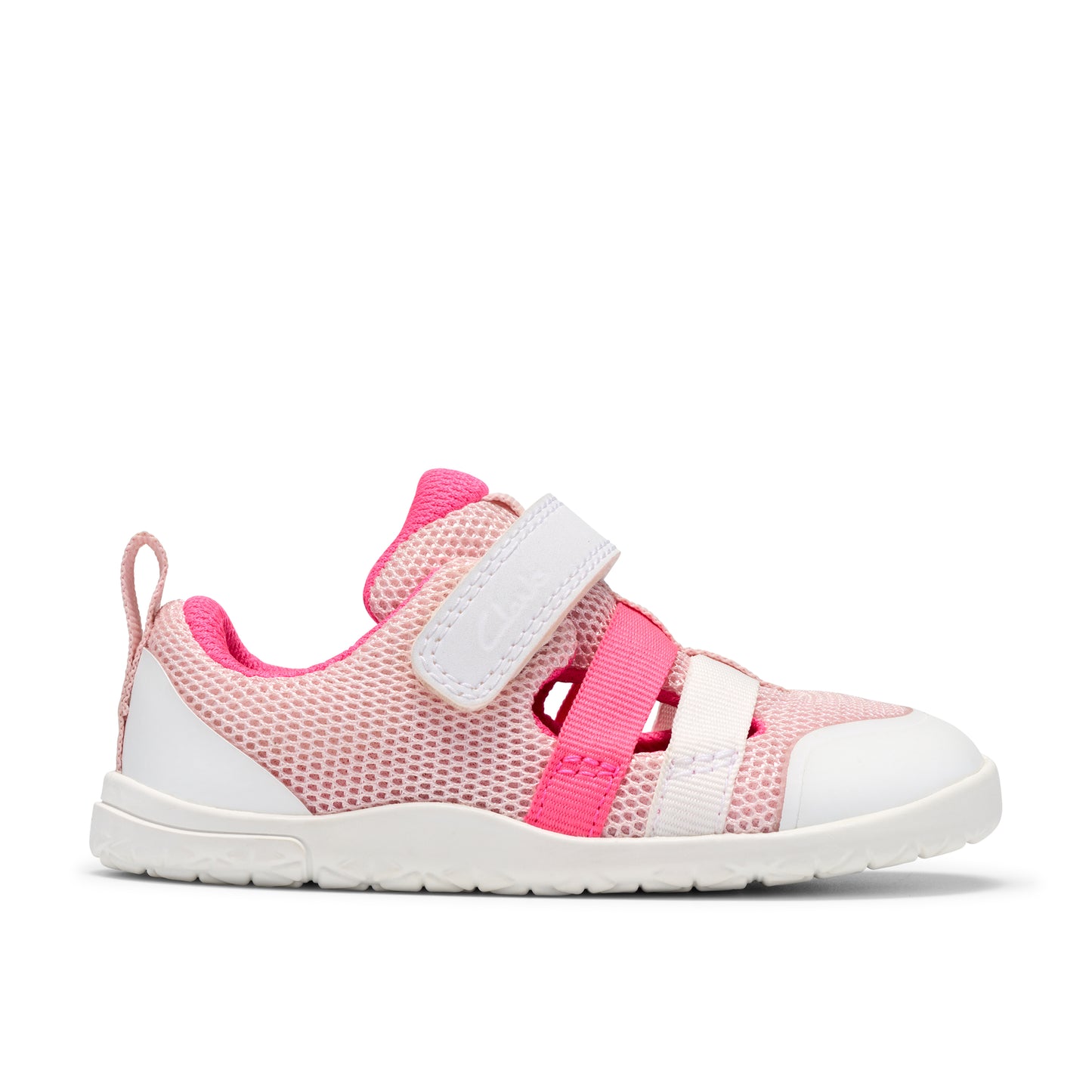 Clarks Harbour Flex T Pink Barefoot Summer Shoes