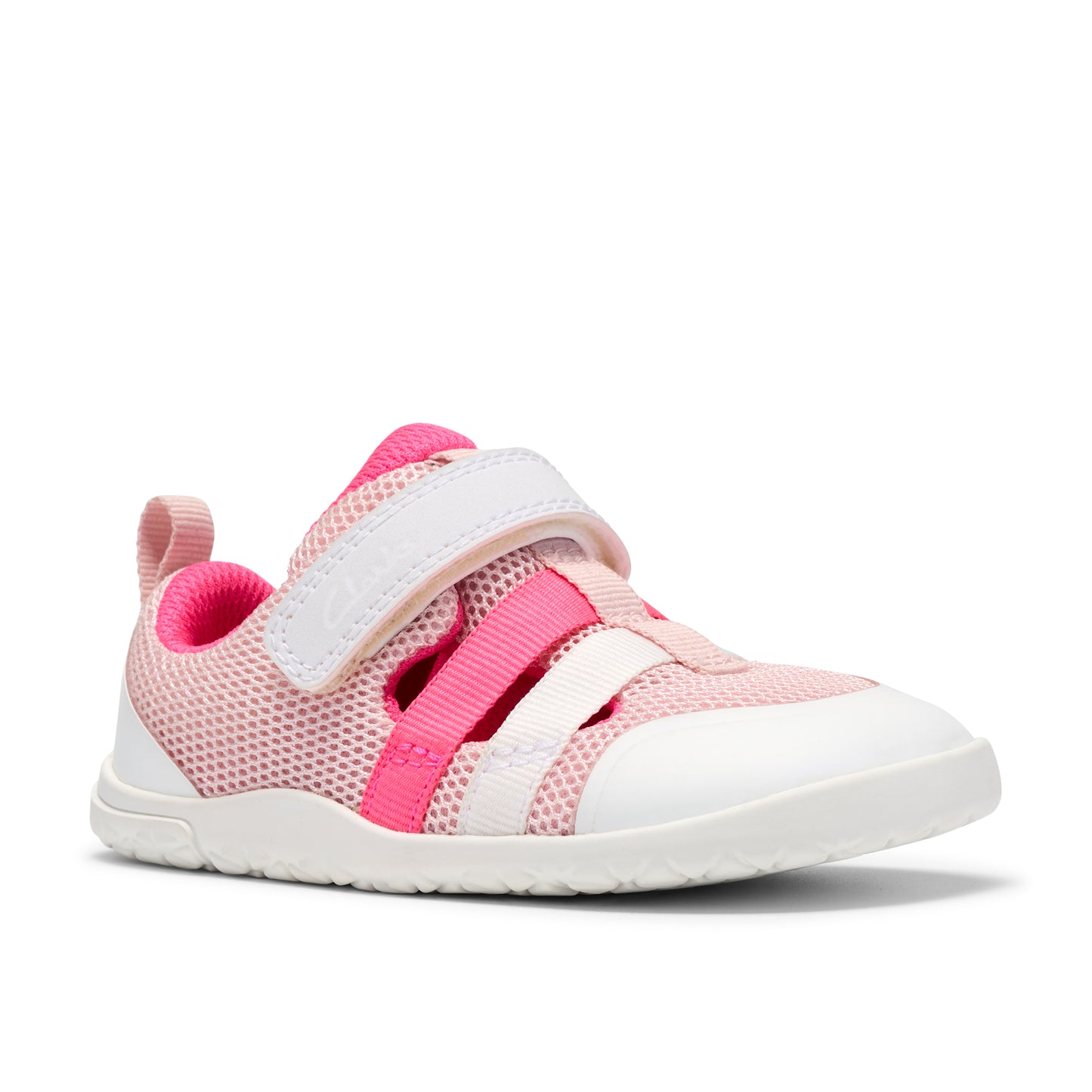 Clarks Harbour Flex T Pink Barefoot Summer Shoes