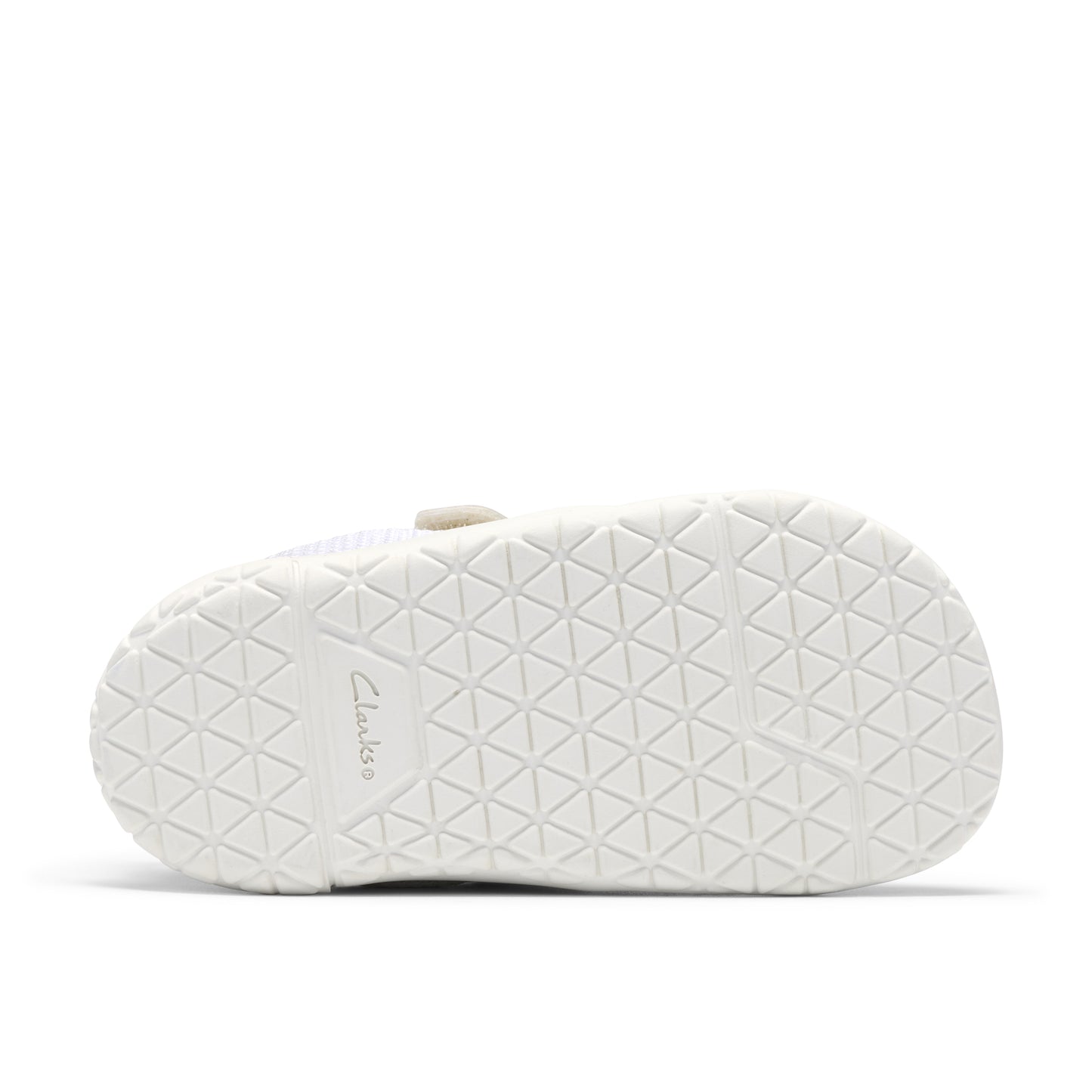 Clarks Harbour Flex T White Barefoot Summer Shoes