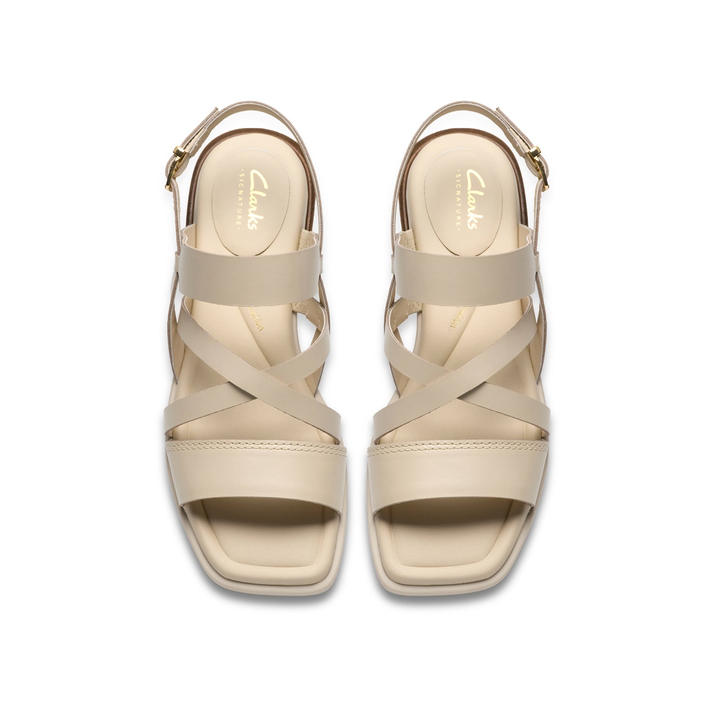 Clarks Ariany Strap Womens Cream Sandal