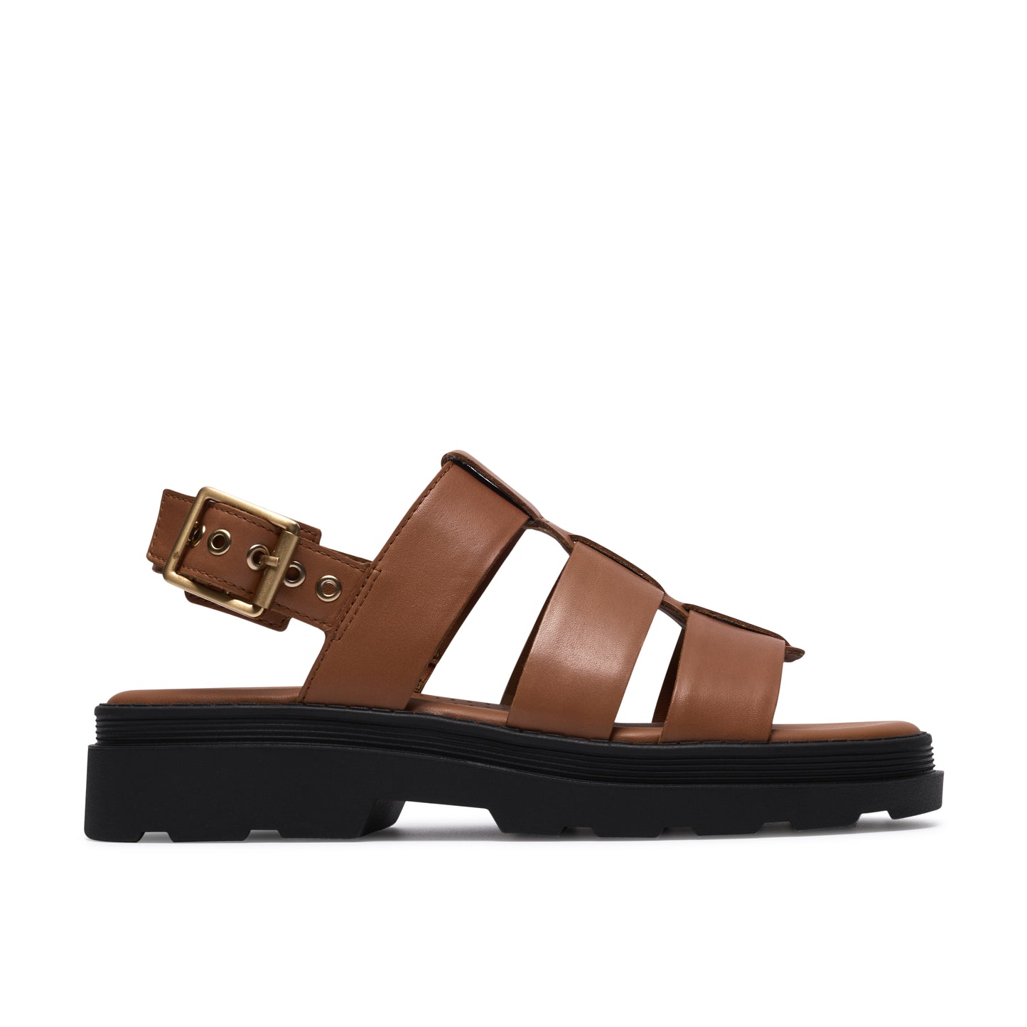 Clarks Orinoco Strap Womens Tan Chunky Sandal