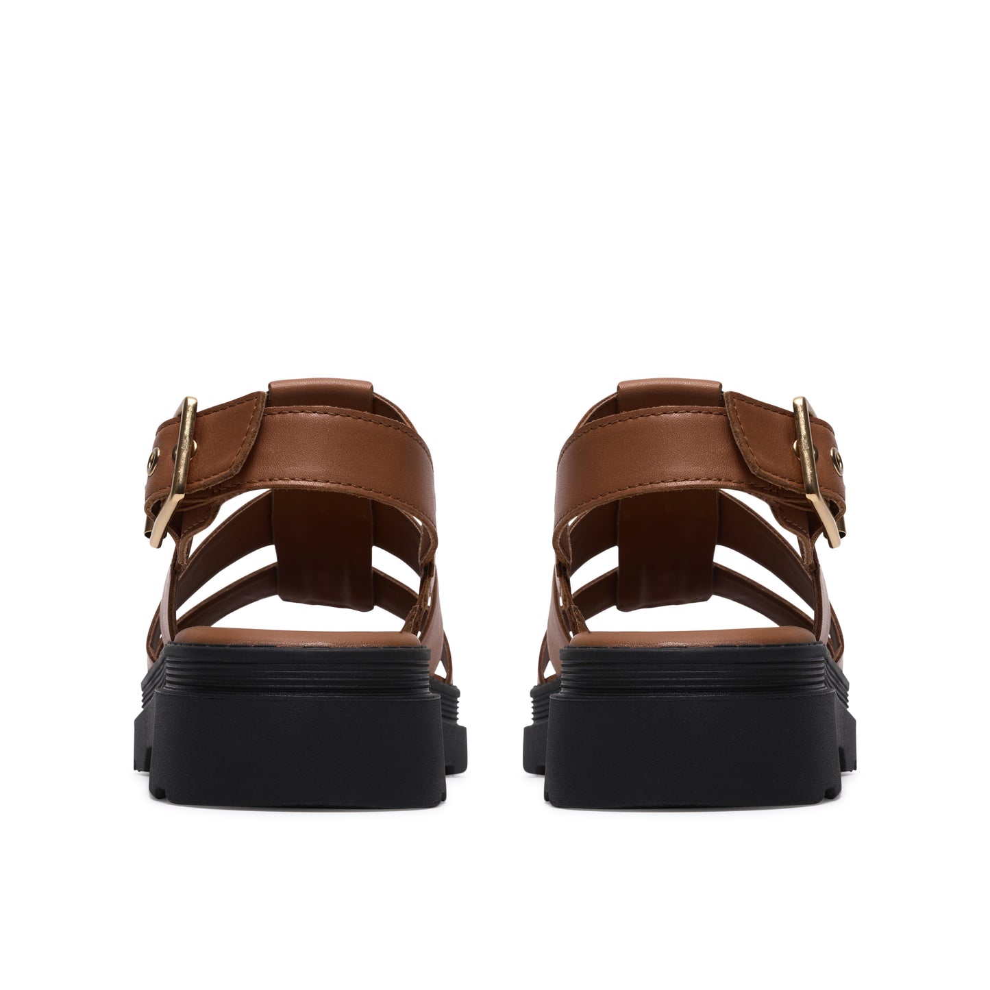 Clarks Orinoco Strap Womens Tan Chunky Sandal