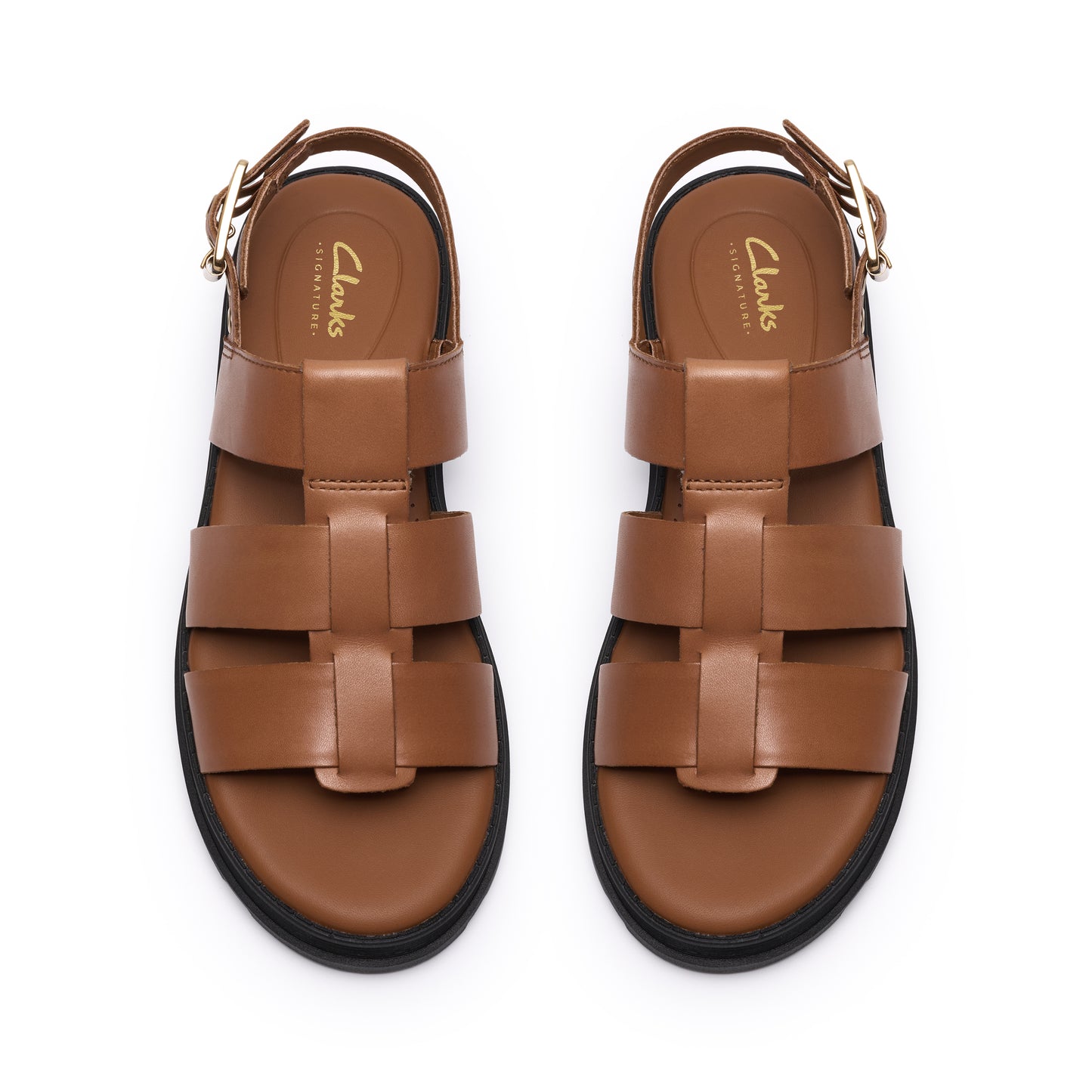 Clarks Orinoco Strap Womens Tan Chunky Sandal