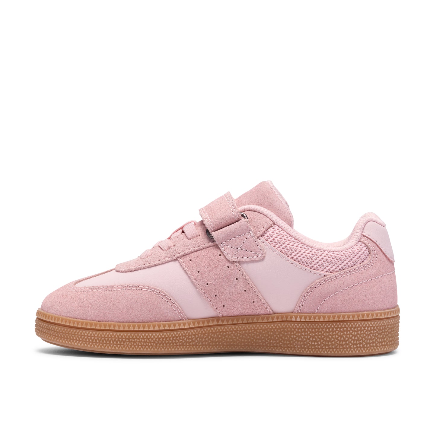 Clarks Cypress Step K Girls Light Pink Trainer