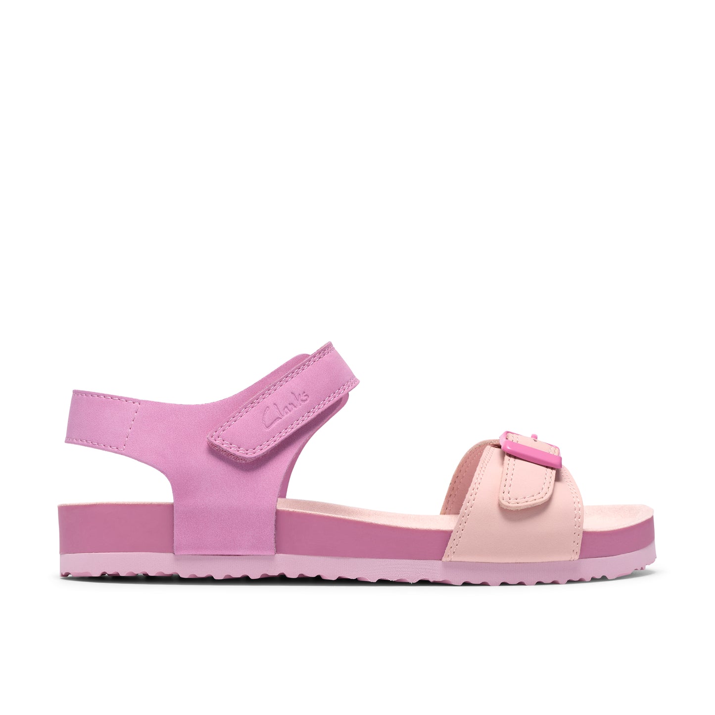 Clarks Bali Heat K Girls Pink Sandal
